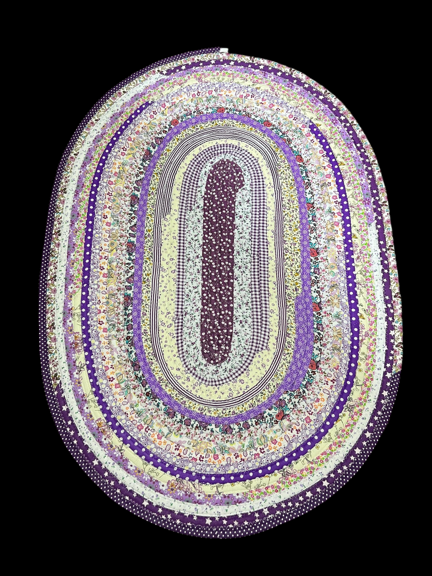 Jelly Roll Rug- Purple Crush
