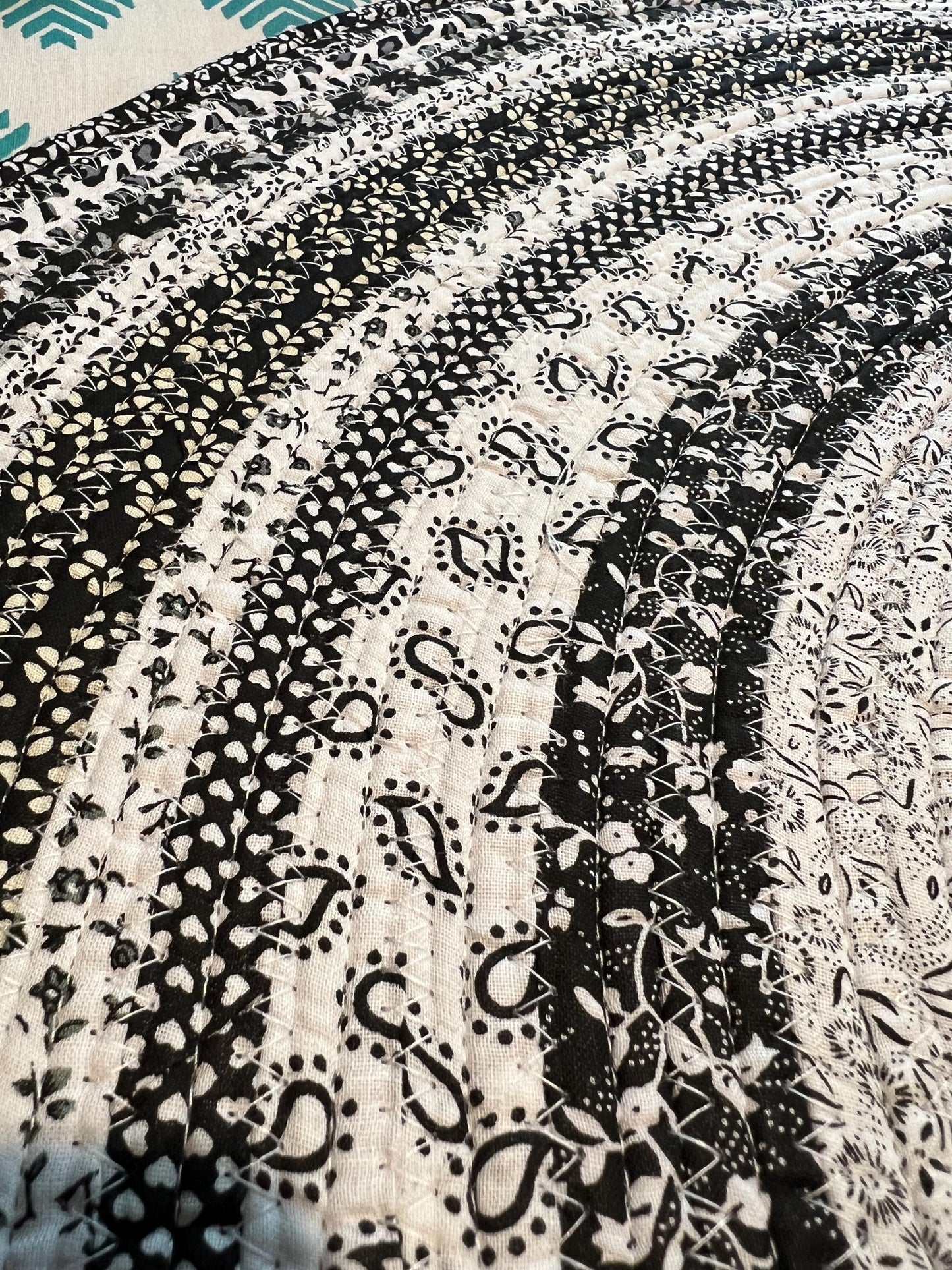 Jelly Roll Rug- Midnight Garden