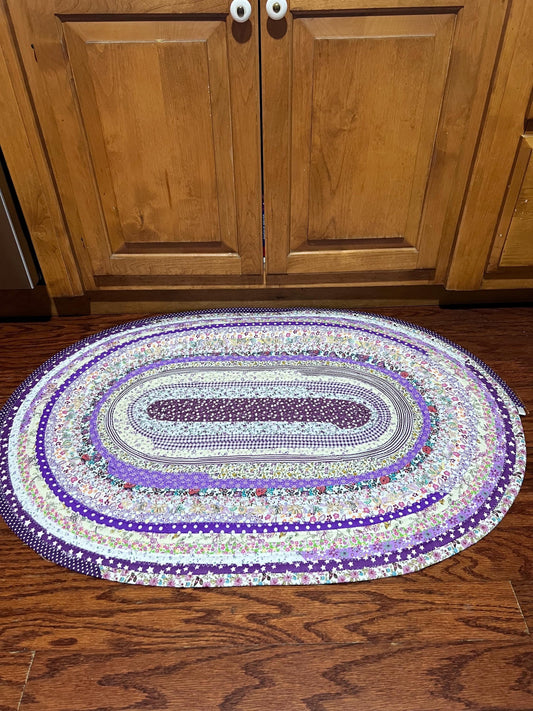 Jelly Roll Rug- Purple Crush