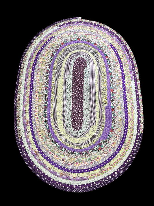 Jelly Roll Rug- Purple Crush